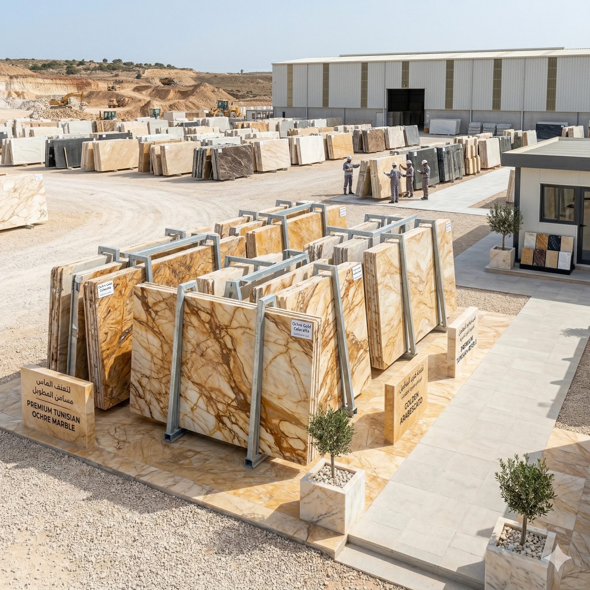 Fourniture de marbre